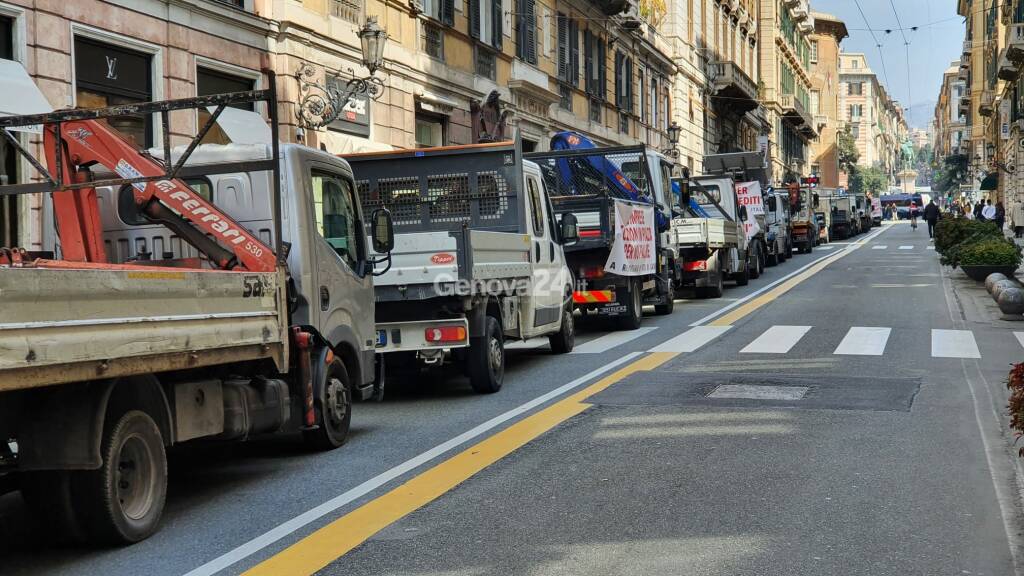 corteo a Genova