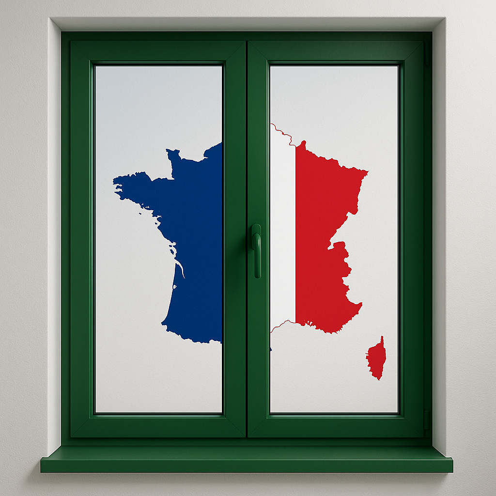 Serramenti in Francia, vince il colore